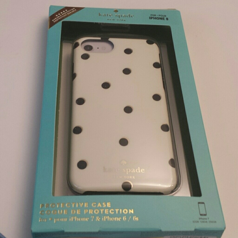 Kate Spade Black Dot IPhone 8 Case